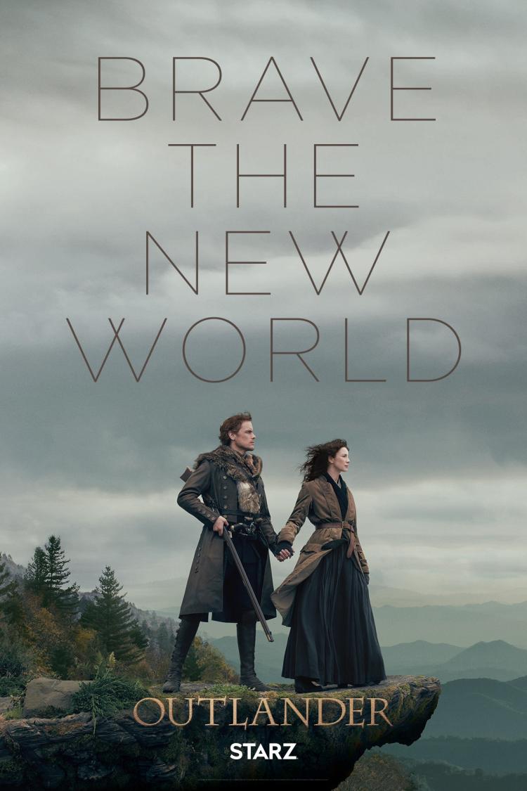 Poster for Season 4 of Outlander