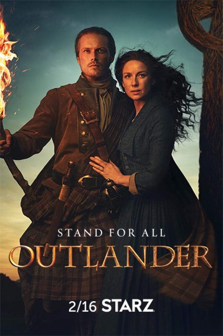 Poster for Season 5 of Outlander