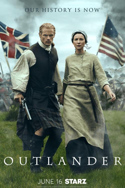 Poster for Season 8 of Outlander