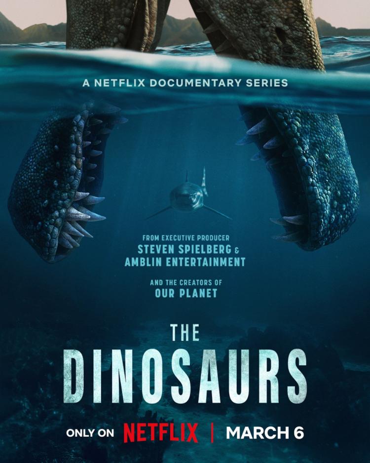 Official poster for The Dinosaurs (2026)