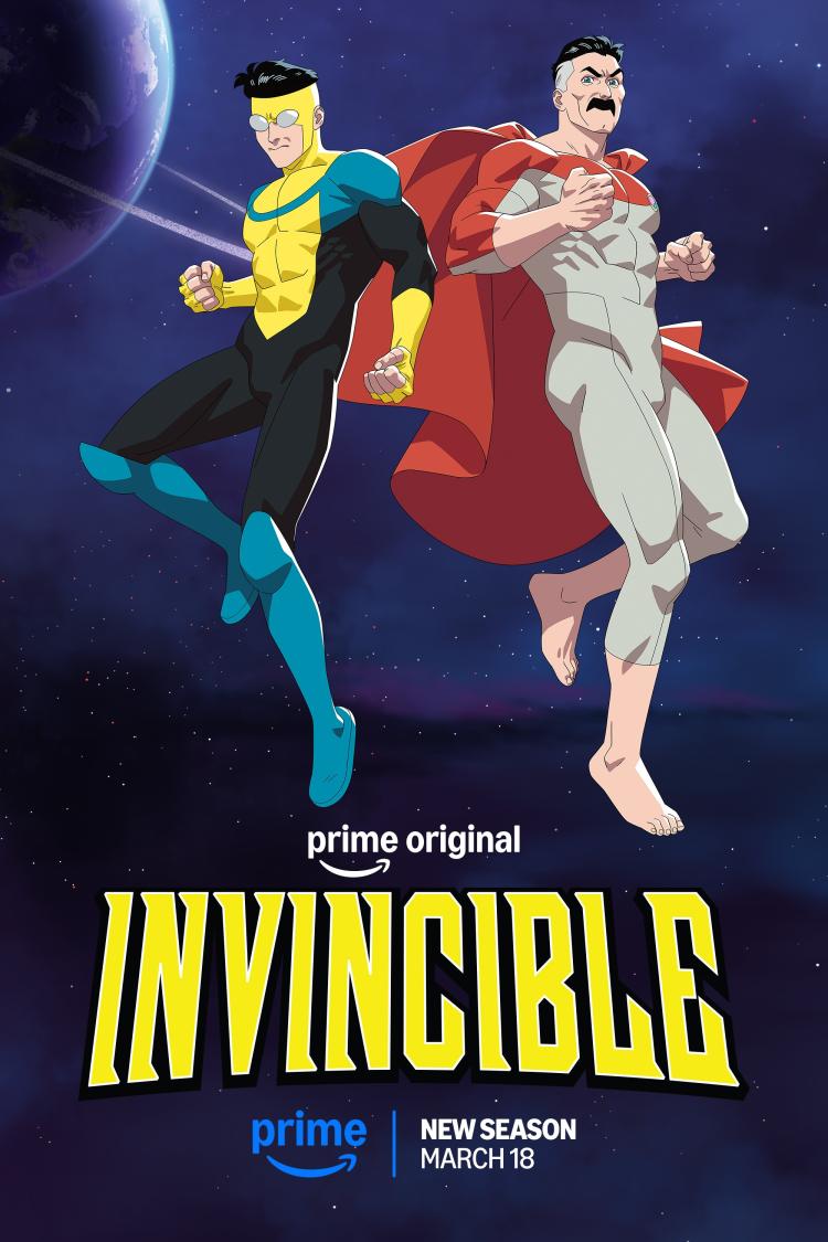 Poster for Season 4 of Invincible