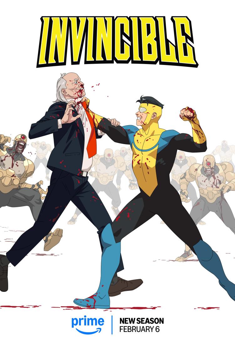 Poster for Season 3 of Invincible