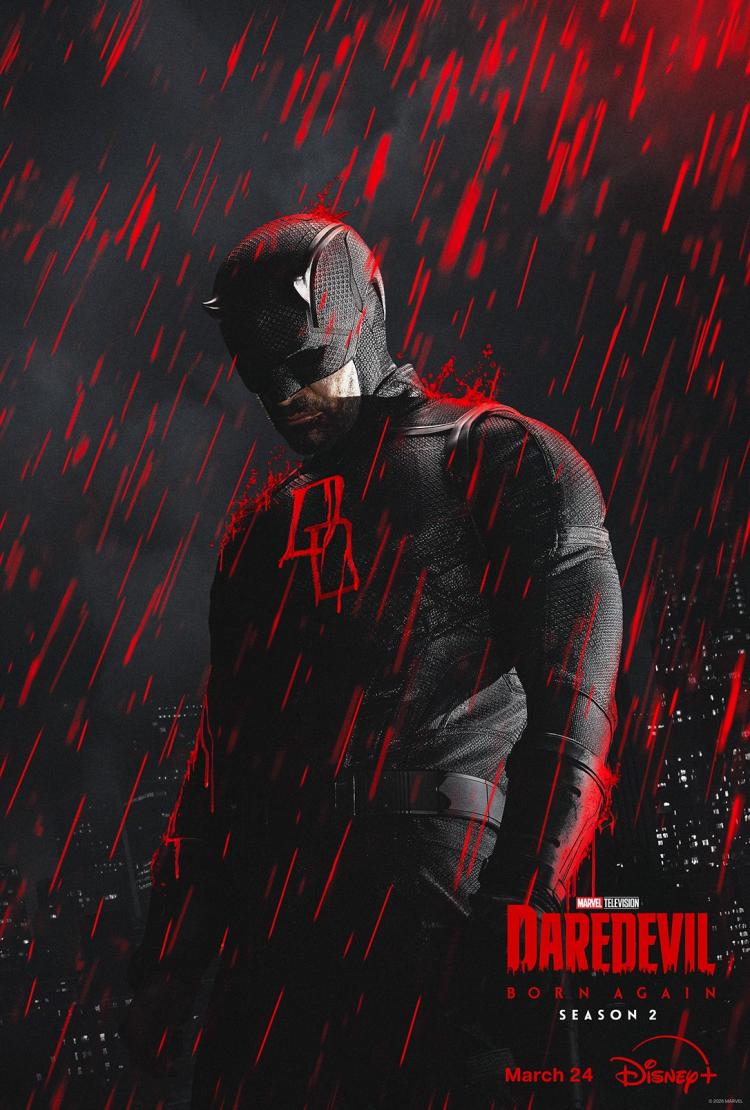 Official poster for Daredevil: Born Again
