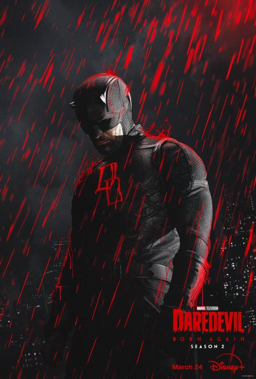 Poster for Season 2 of Daredevil: Born Again