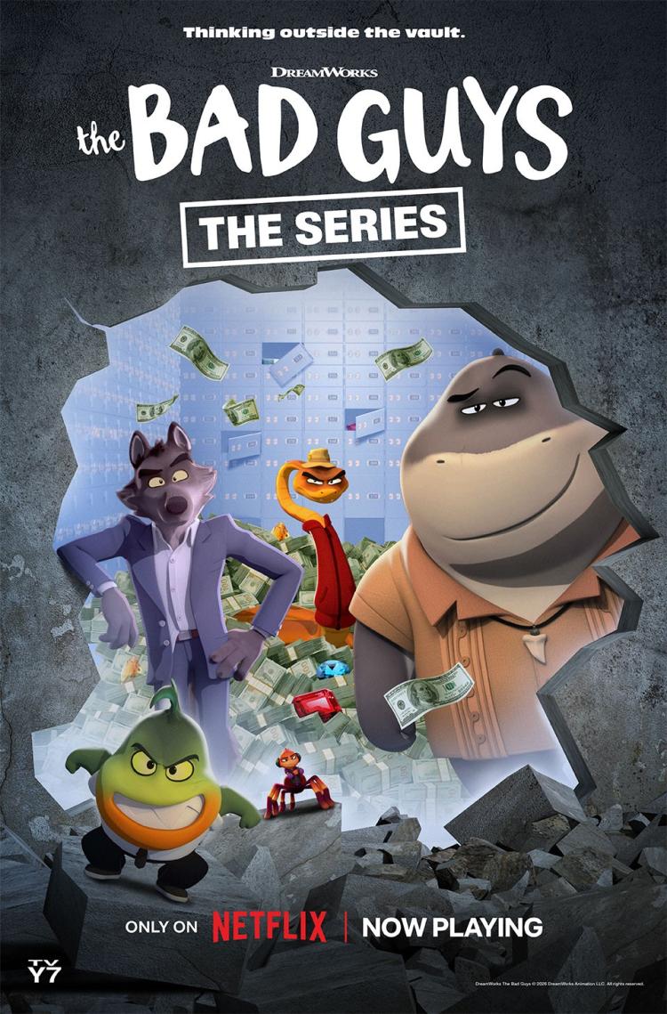 Official poster for The Bad Guys: The Series