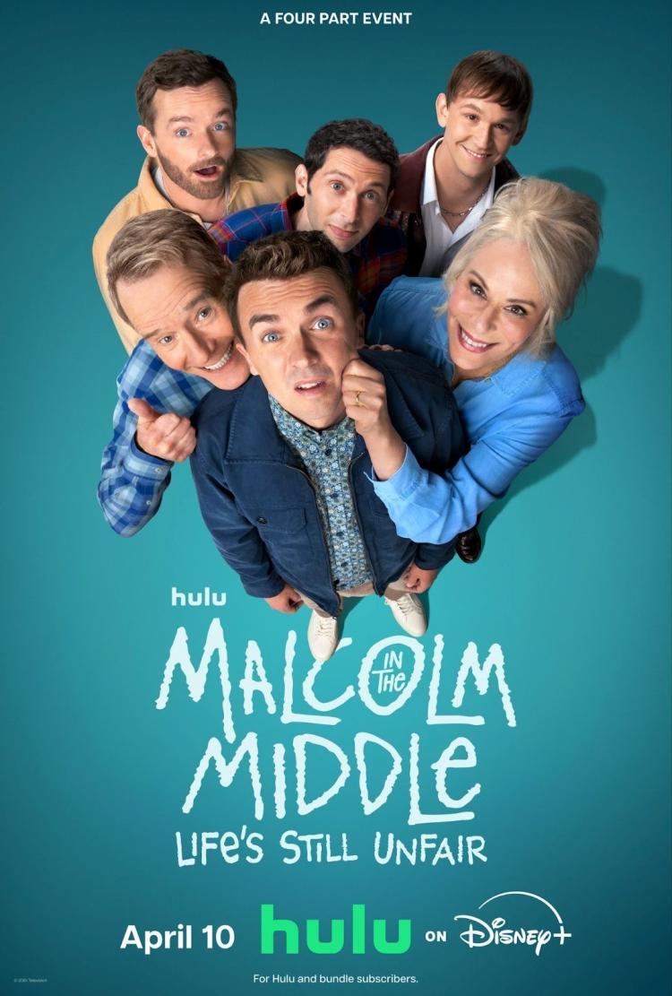 Official poster for Malcolm in the Middle: Life's Still Unfair