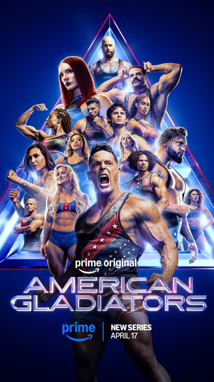Official poster for American Gladiators (2026)