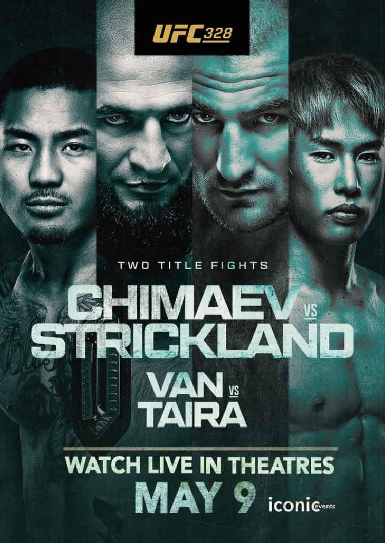 Poster of UFC 328: Chimaev vs. Strickland