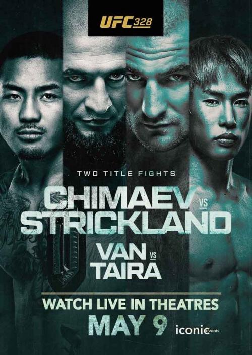 Poster of UFC 328: Chimaev vs. Strickland