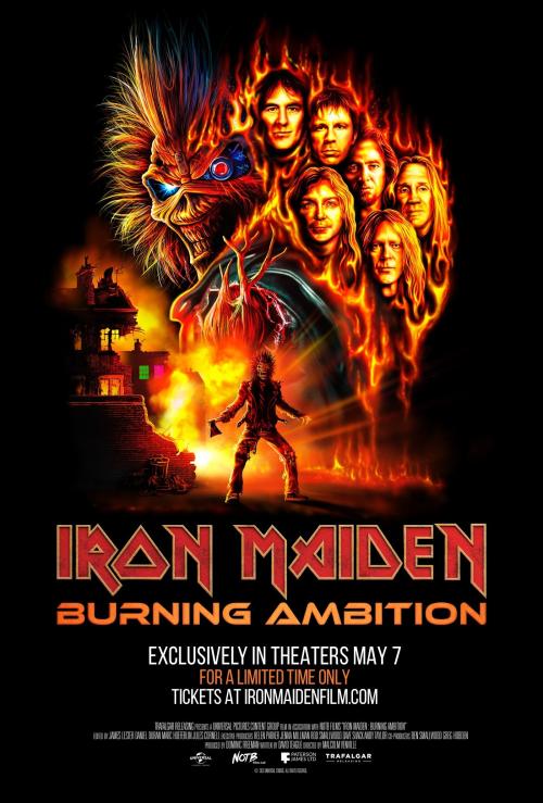Poster of Iron Maiden: Burning Ambition