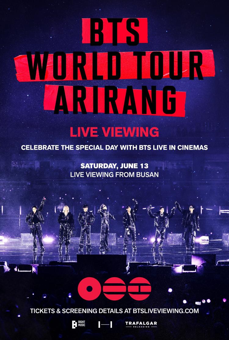 Poster of BTS World Tour 'Arirang' in Busan: Live Viewing
