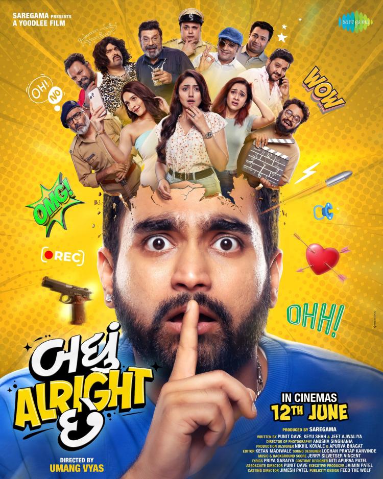 Poster of Badhu Alright Chhe