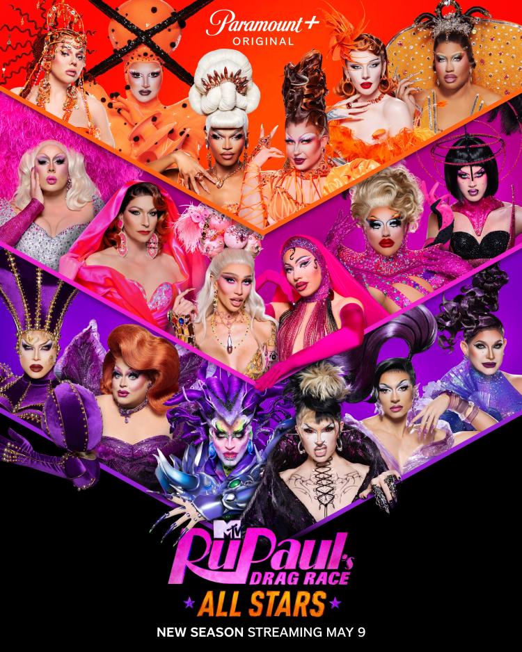 Official poster for RuPaul's Drag Race: All Stars