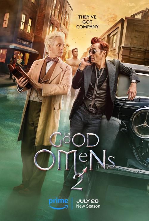 Poster for Season 2 of Good Omens