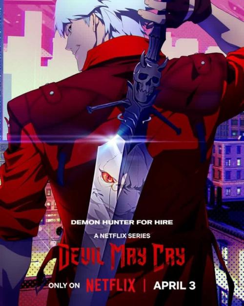 Poster for Season 1 of Devil May Cry