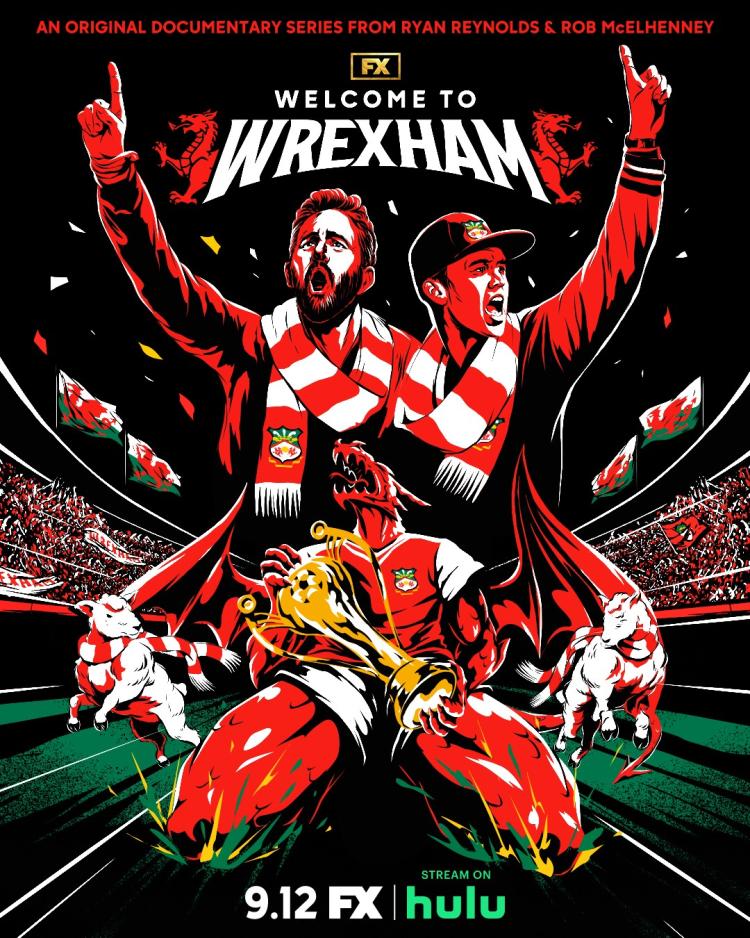 Poster for Season 2 of Welcome to Wrexham