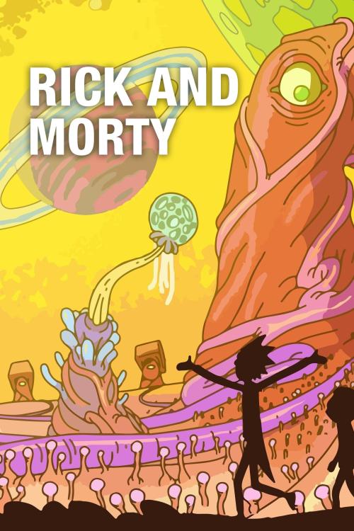 Poster for Season 3 of Rick and Morty