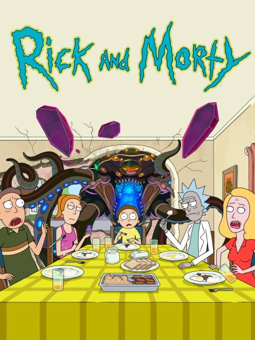 Poster for Season 5 of Rick and Morty