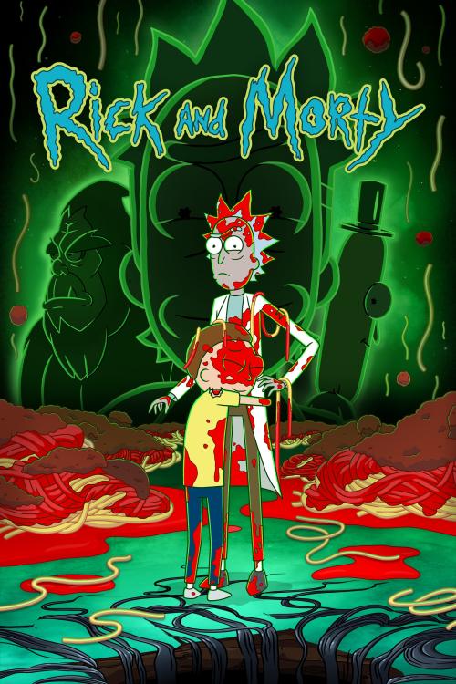 Poster for Season 7 of Rick and Morty