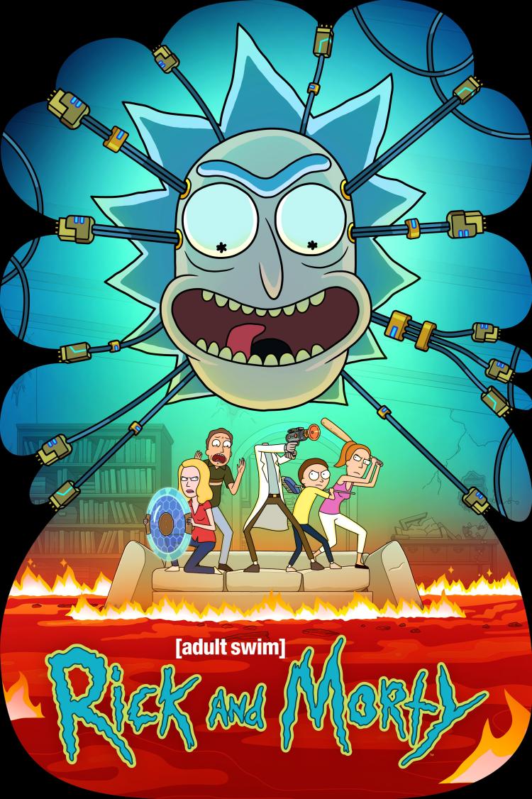 Official poster for Rick and Morty