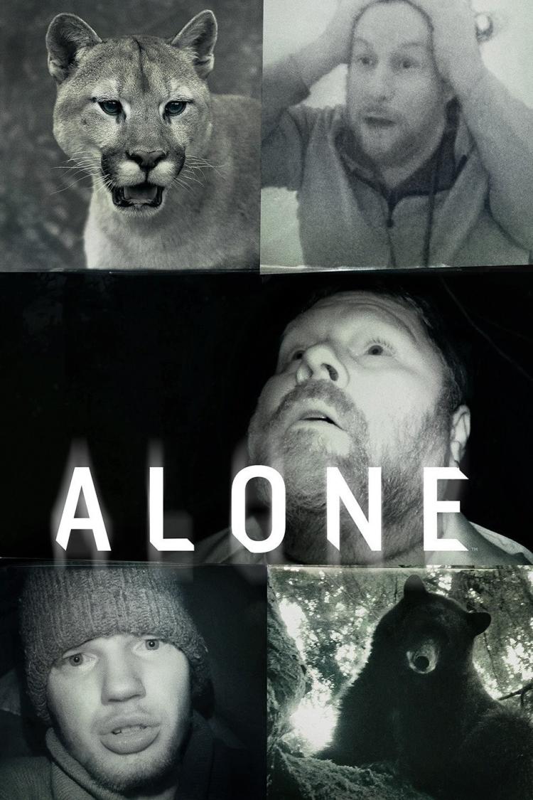 Poster for Season 1 of Alone