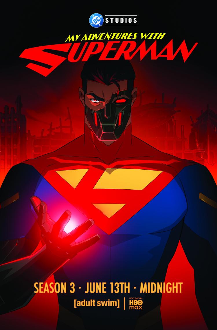 Poster for Season 3 of My Adventures with Superman
