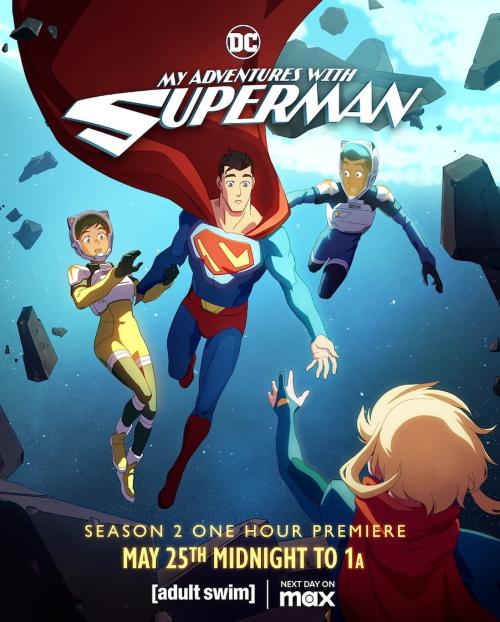 Poster for Season 2 of My Adventures with Superman