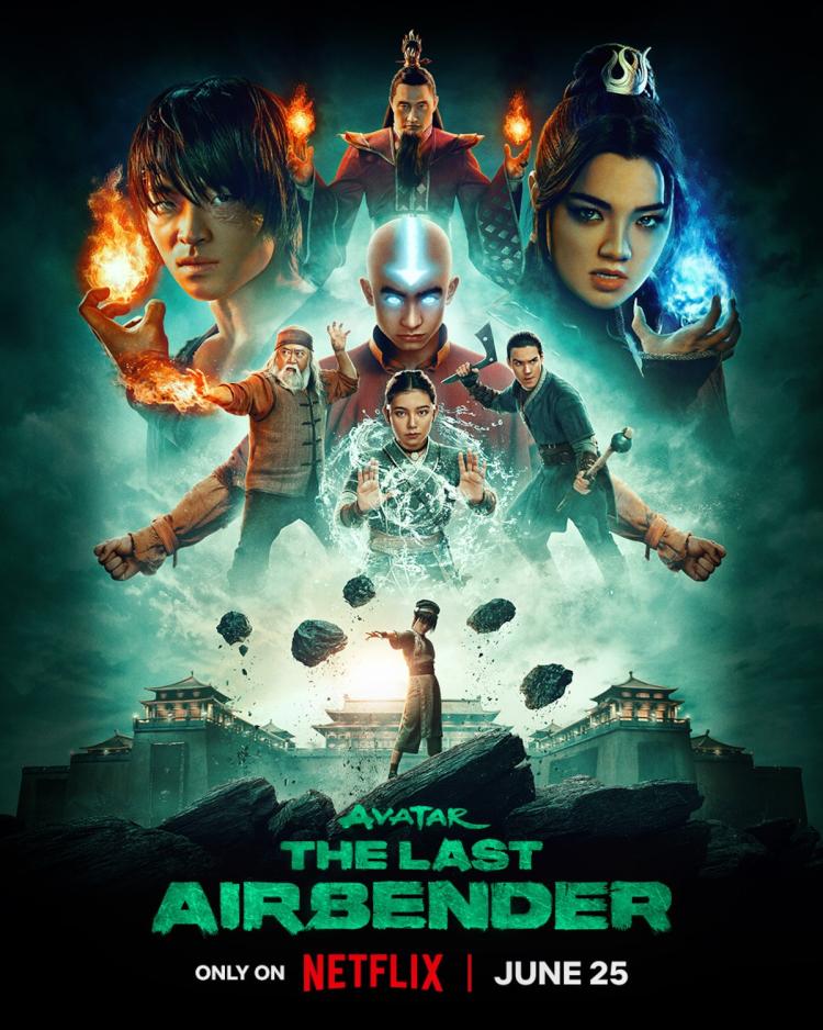 Official poster for Avatar: The Last Airbender (2024)