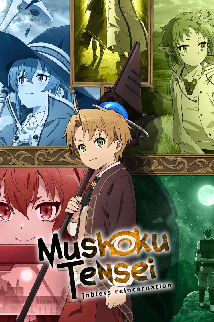 Poster for Season 1 of Mushoku Tensei: Jobless Reincarnation