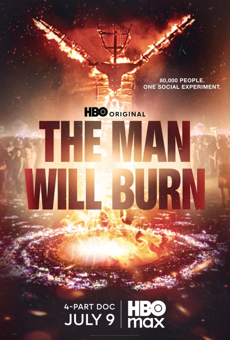 Official poster for The Man Will Burn