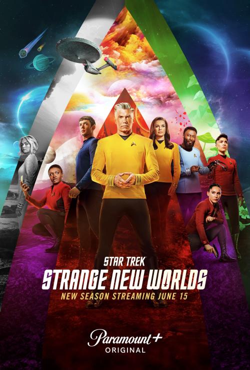 Poster for Season 2 of Star Trek: Strange New Worlds
