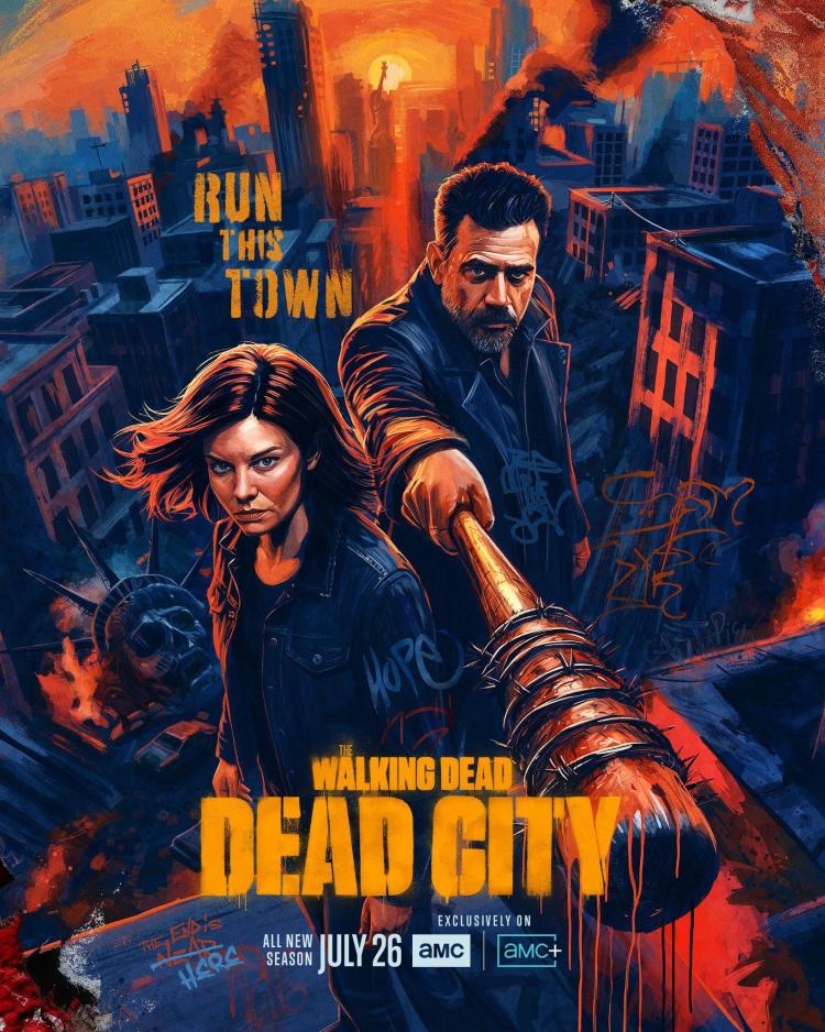 Poster for Season 3 of The Walking Dead: Dead City