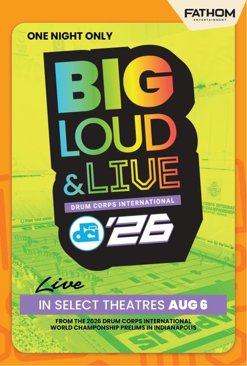 Poster of DCI 2026: Big, Loud & Live