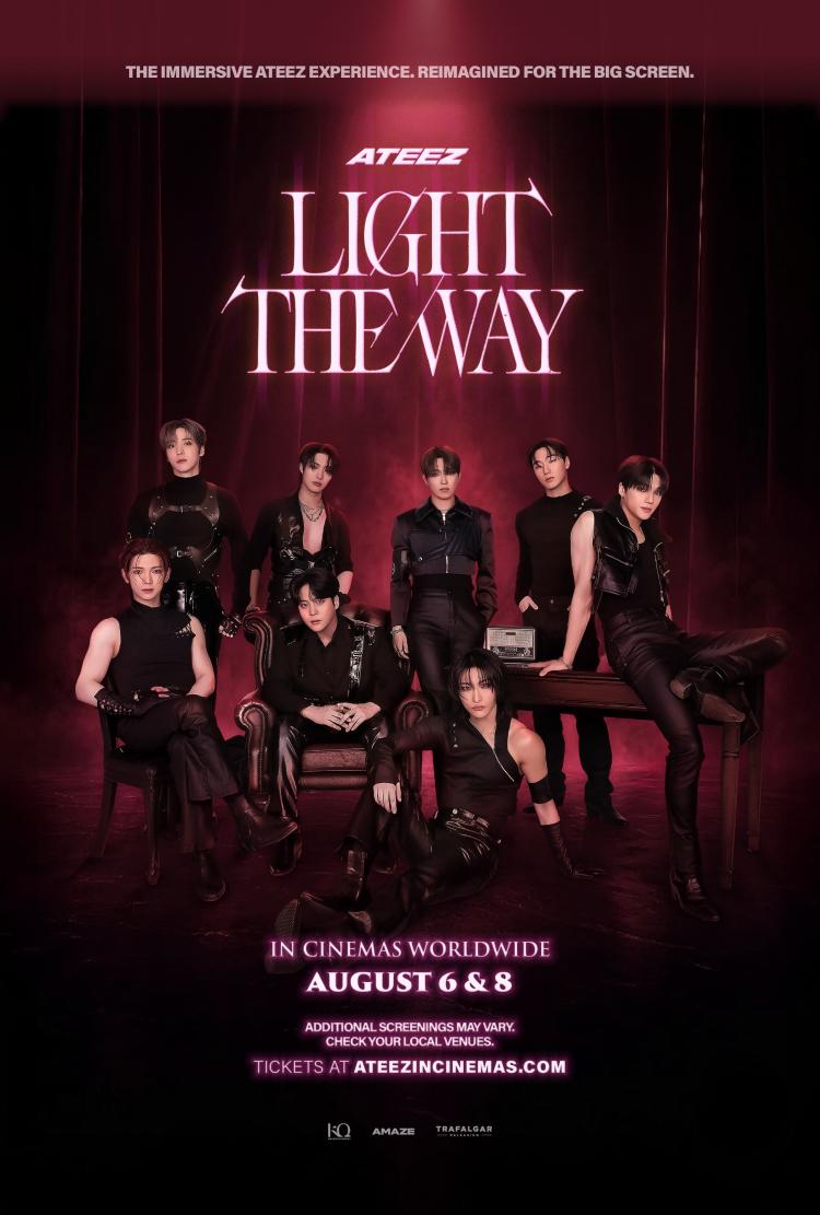 Poster of ATEEZ: LIGHT THE WAY IN CINEMAS