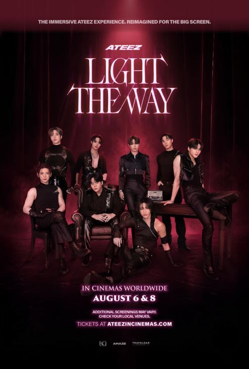 Poster of ATEEZ: LIGHT THE WAY IN CINEMAS