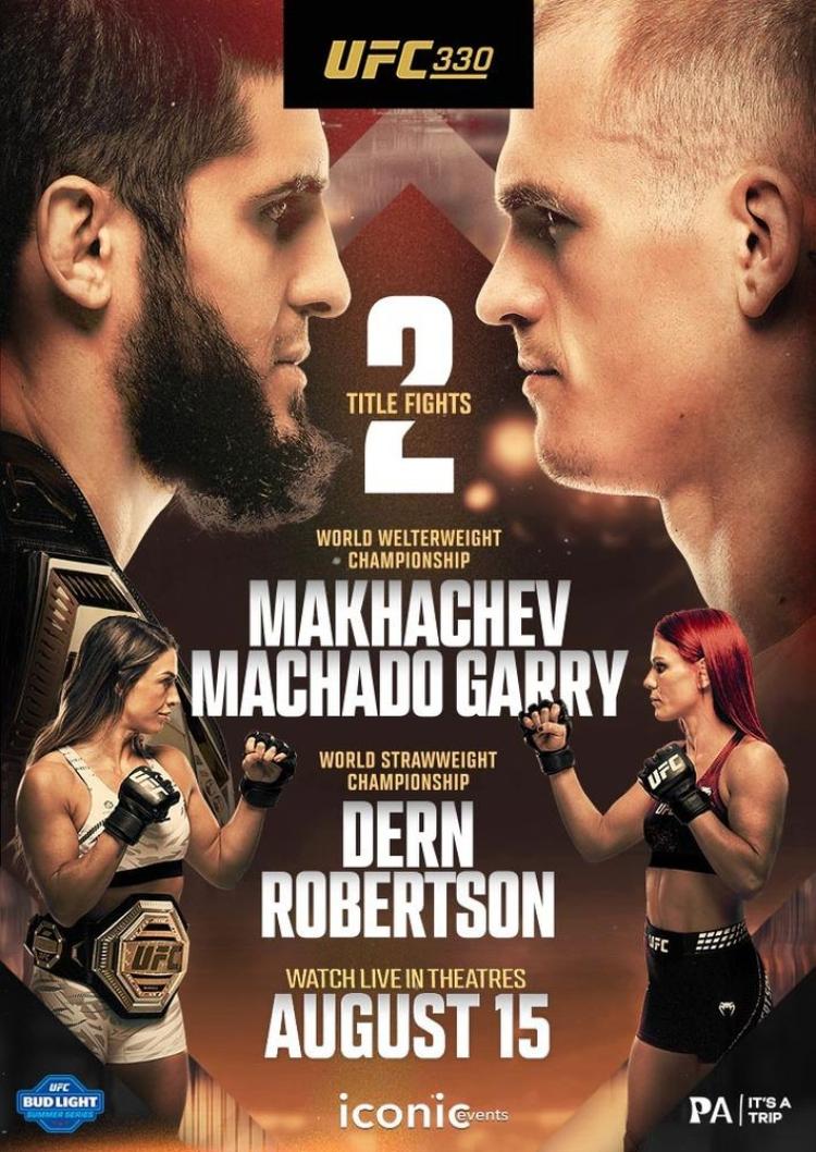 Poster of UFC 330: Makhachev vs. Machado Garry
