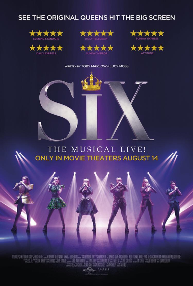 Poster of SIX the Musical Live!