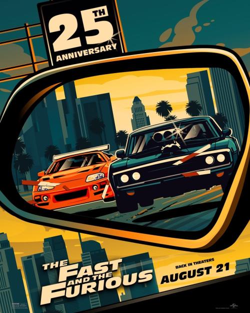 Poster of The Fast and the Furious