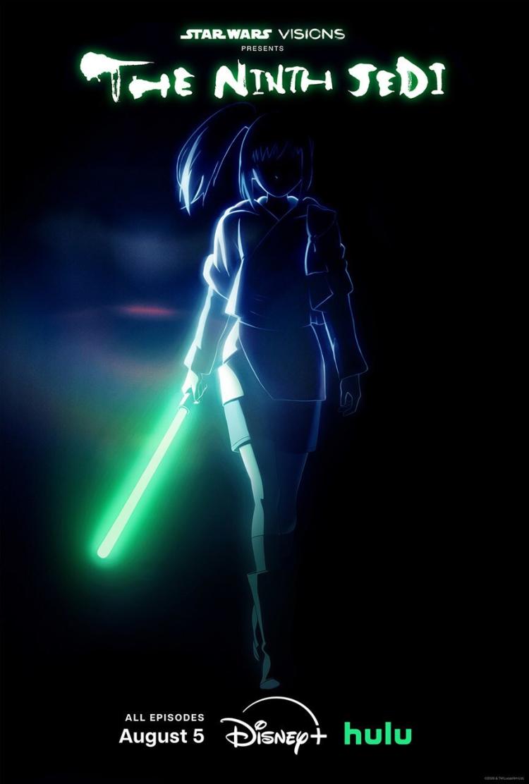 Official poster for Star Wars: Visions Presents - The Ninth Jedi
