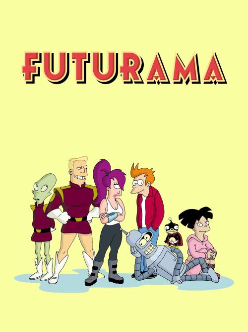 Poster for Season 3 of Futurama