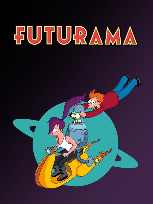 Poster for Season 4 of Futurama
