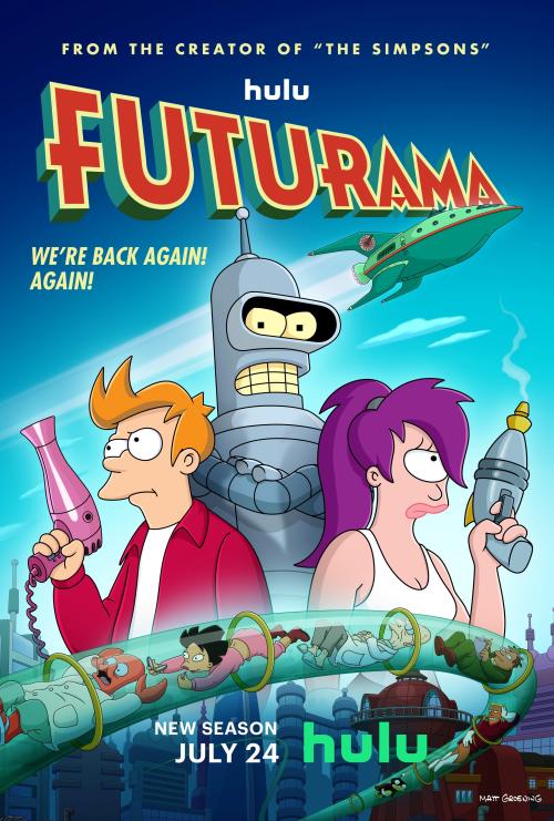 Poster for Season 11 of Futurama
