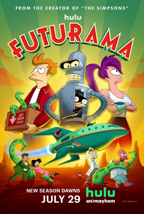 Poster for Season 12 of Futurama