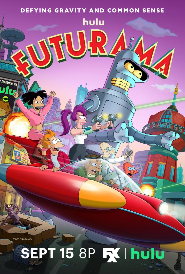 Poster for Season 13 of Futurama
