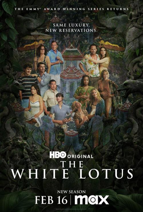 Poster for Season 3 of The White Lotus