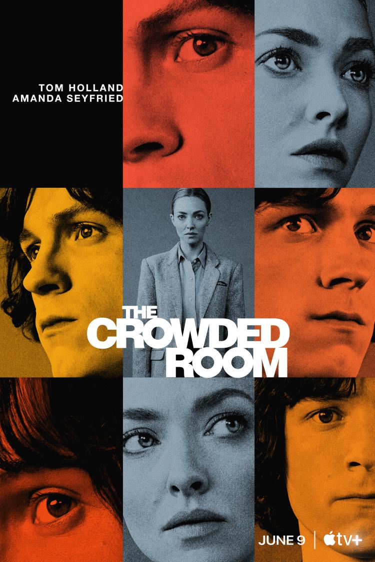 Official poster for The Crowded Room