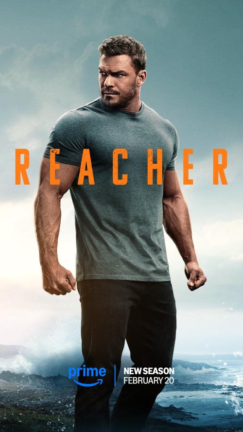 Poster for Season 3 of Reacher