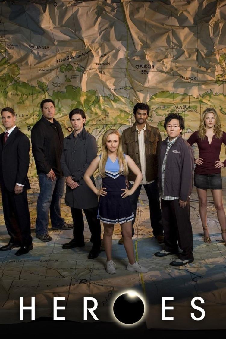 Poster for Season 2 of Heroes