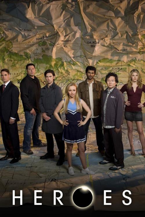 Poster for Season 2 of Heroes