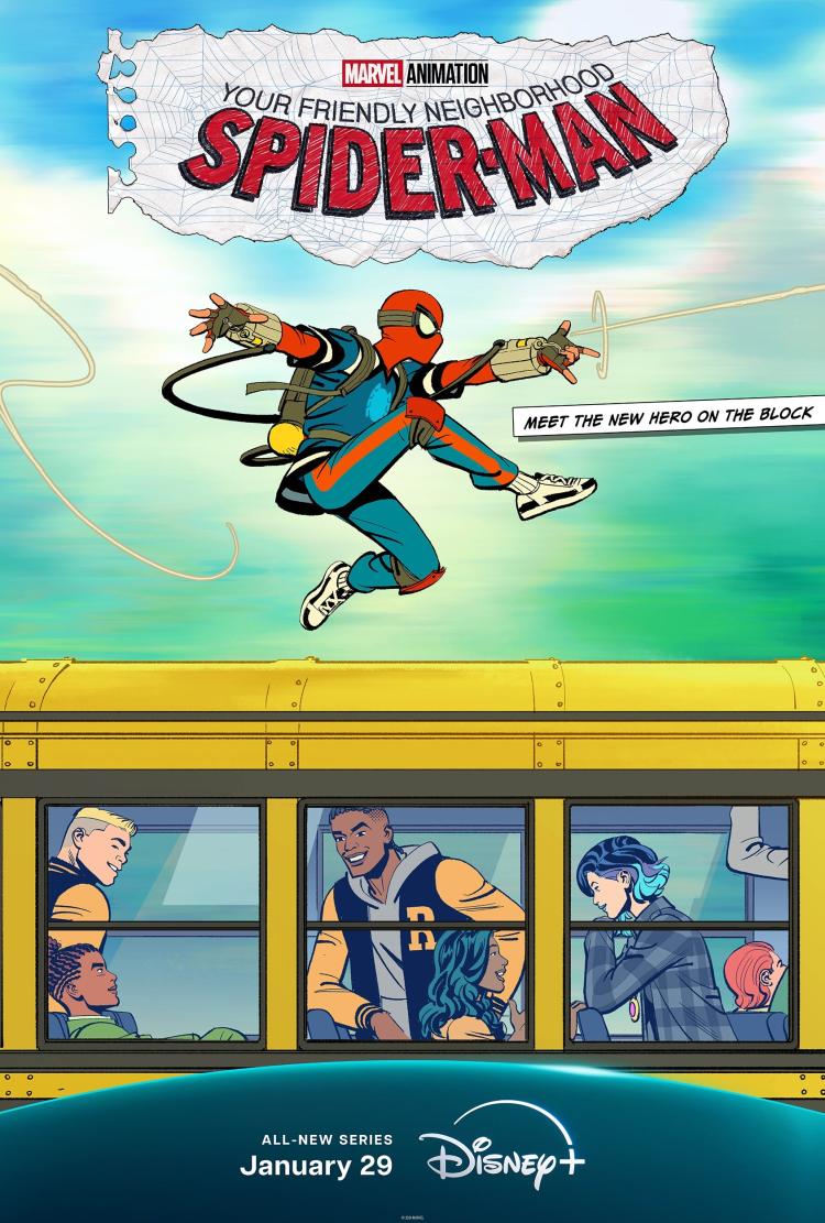 Official poster for Your Friendly Neighborhood Spider-Man